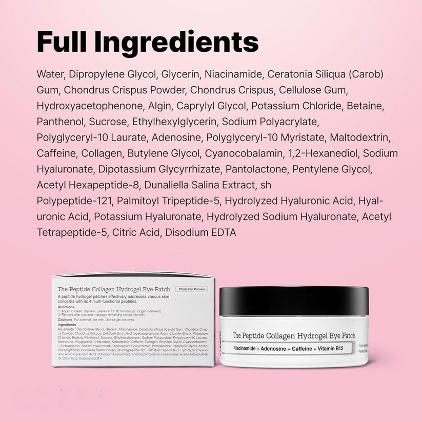 Viralaluna™ Peptide Collagen Hydrogel Eye Patch