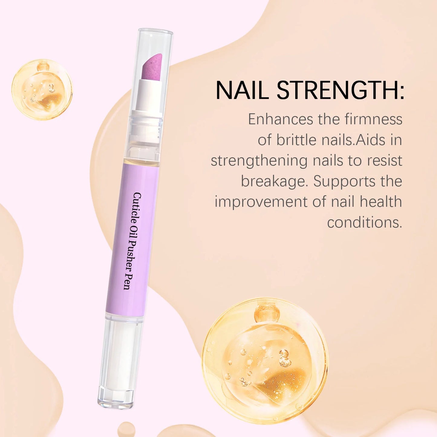 2-in-1 Cuticle Pusher Oil Pen