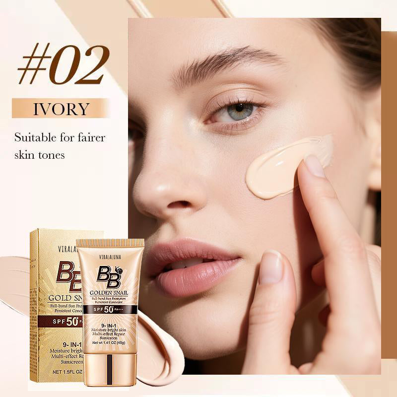 Viralaluna Gold Snail BB Cream | SPF50+ PA++++