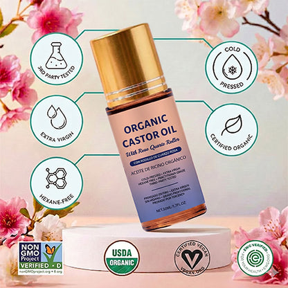 Viralaluna™ Organic Castor Oil Roll-On