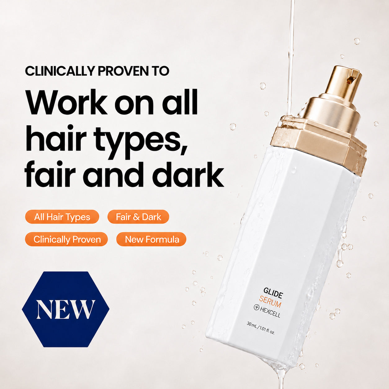 Glide Facial Hair Minimizing Serum
