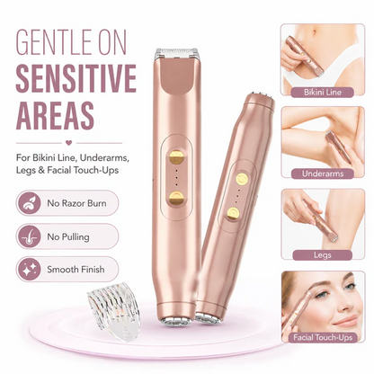 NEW Viralaluna 2-in-1 Waterproof Painless Body Trimmer