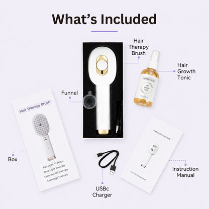 Viralaluna™ The Natural 4in1 Hair Restoring Brush