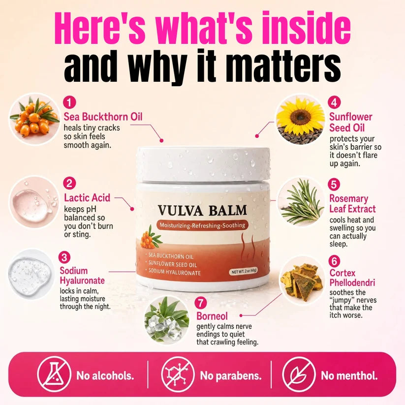 Viralaluna Relief Balm — Night-Time Care for Itching, Burning & Dryness