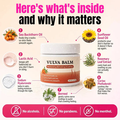 Viralaluna Relief Balm — Night-Time Care for Itching, Burning & Dryness