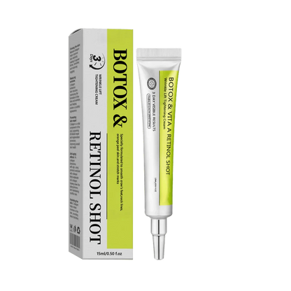 Botox & Retinol Shot - Eraser for Deep Wrinkles, Sagging Jowls & Puffy Eyes
