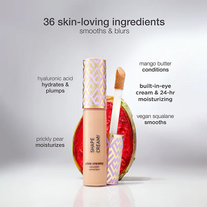 Tube-shaped concealer-Free Brush