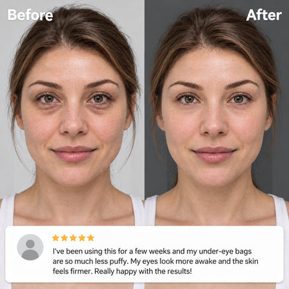 2-in-1 Red Light Therapy + EMS To Erase Eye Bags