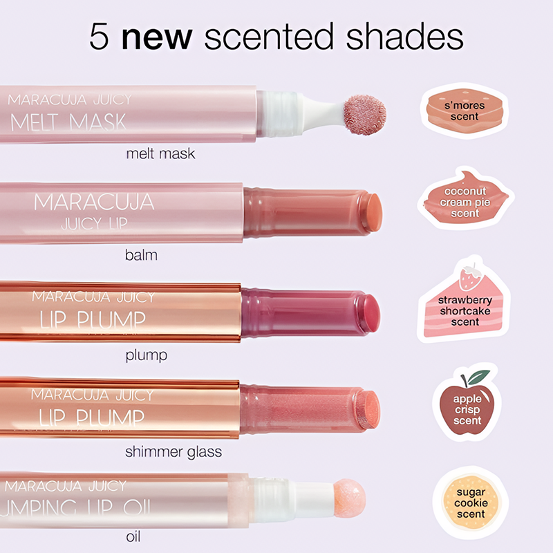 Sweet Indulgences Maracuja Juicy Lip Vault 5Pcs