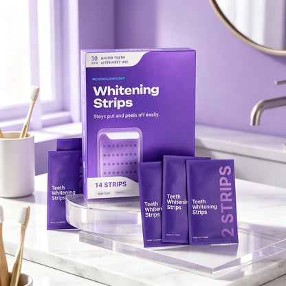 Viralaluna™ Purple Teeth Whitening Strips