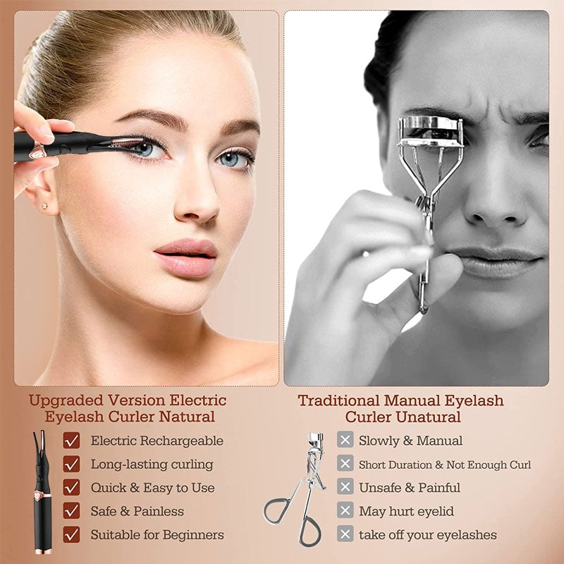 Electric Eyelash Curler for Instant Glam