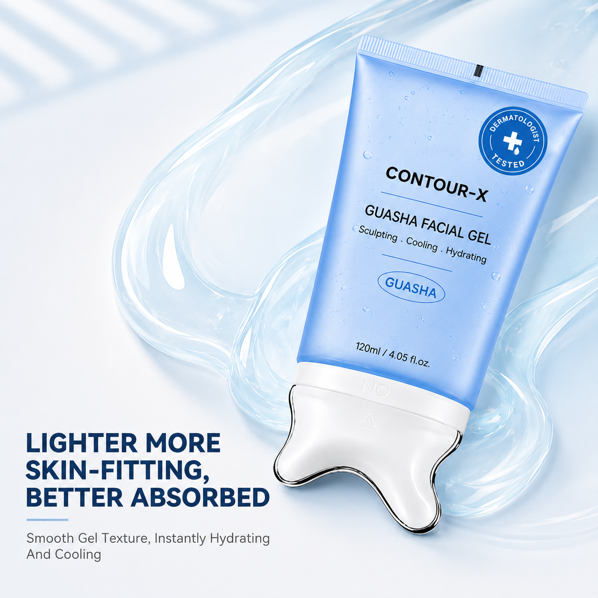 Korean PDRN Peptide Gua Sha Lifting Gel Cream