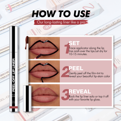 PEEL OFF LIP LINER