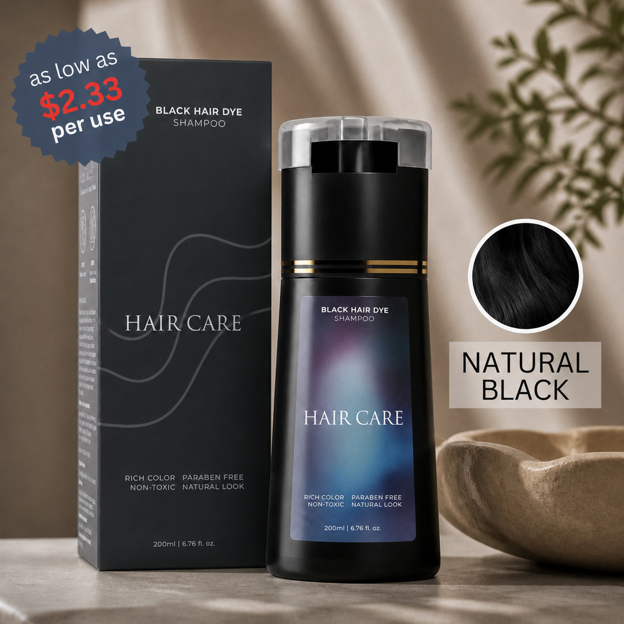 Viralaluna Instant Dye Shampoo