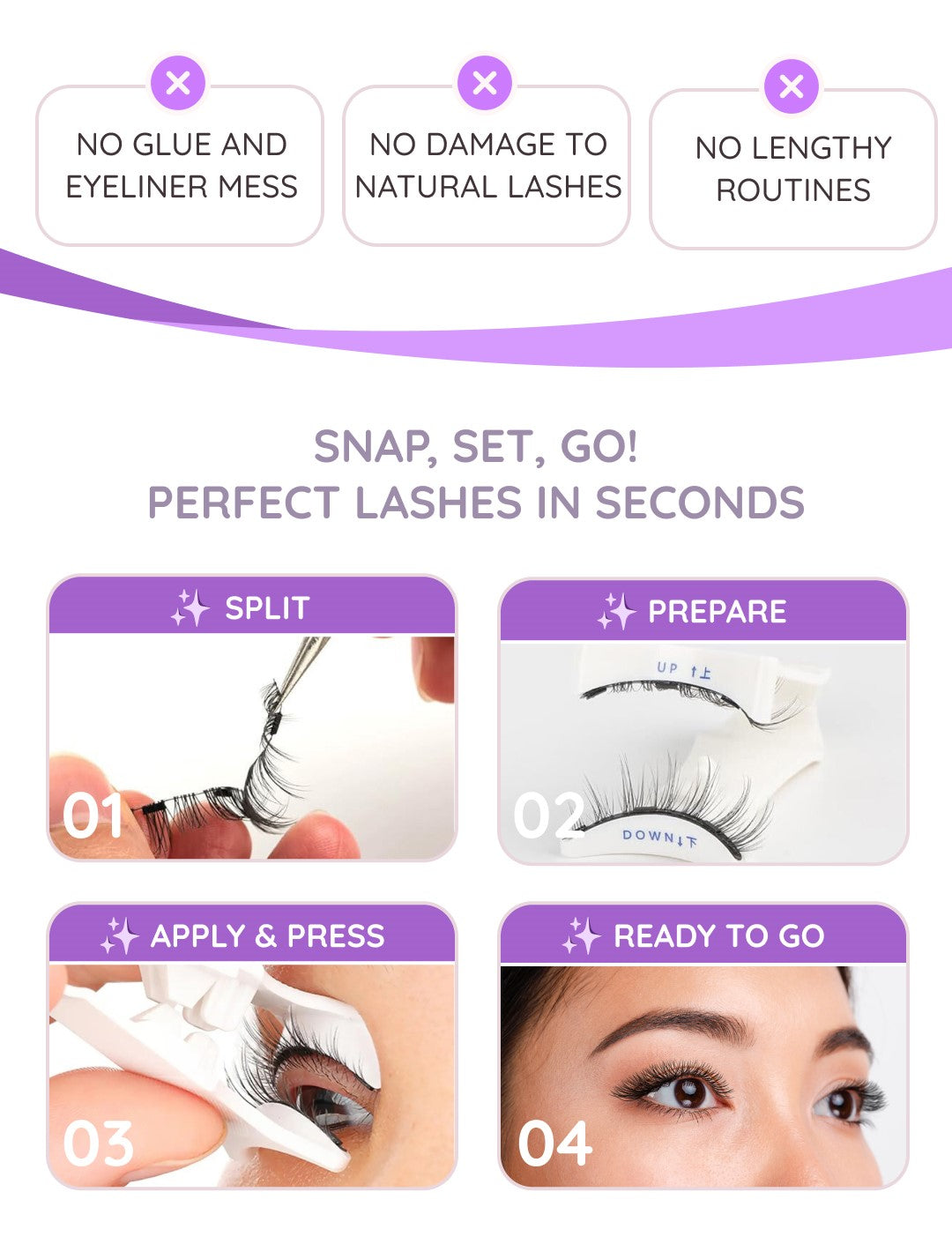 Viralaluna™  Magnetic Lashes
