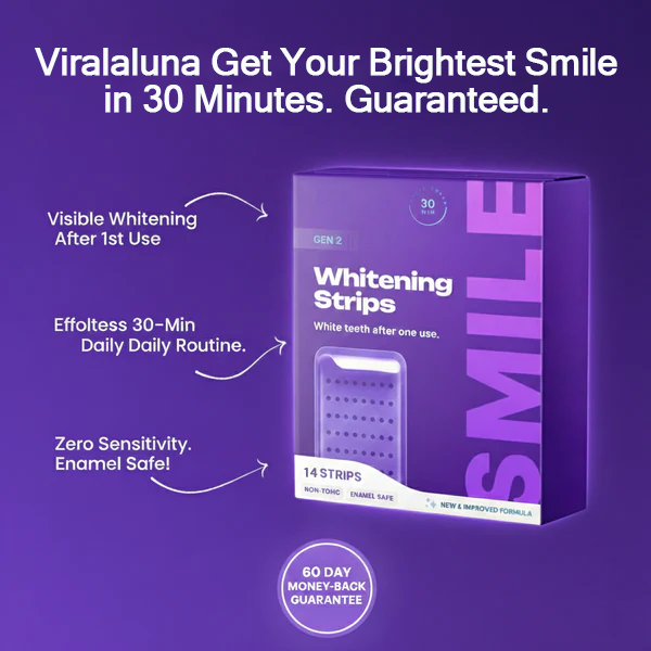 Viralaluna™ Color-Correct Whitening Strips