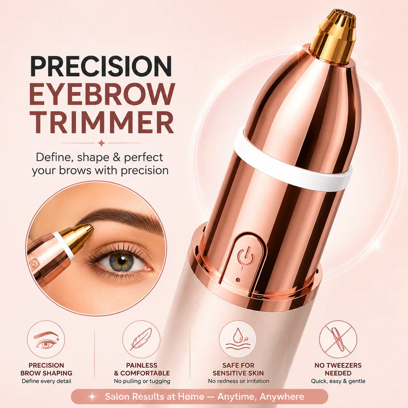 2-in-1 Women's Eyebrow and Facial Hair Removal Device