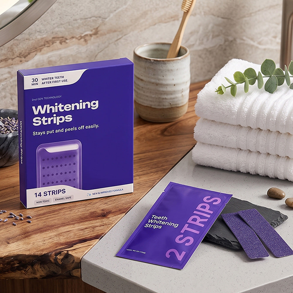 Viralaluna™ Purple Teeth Whitening Strips