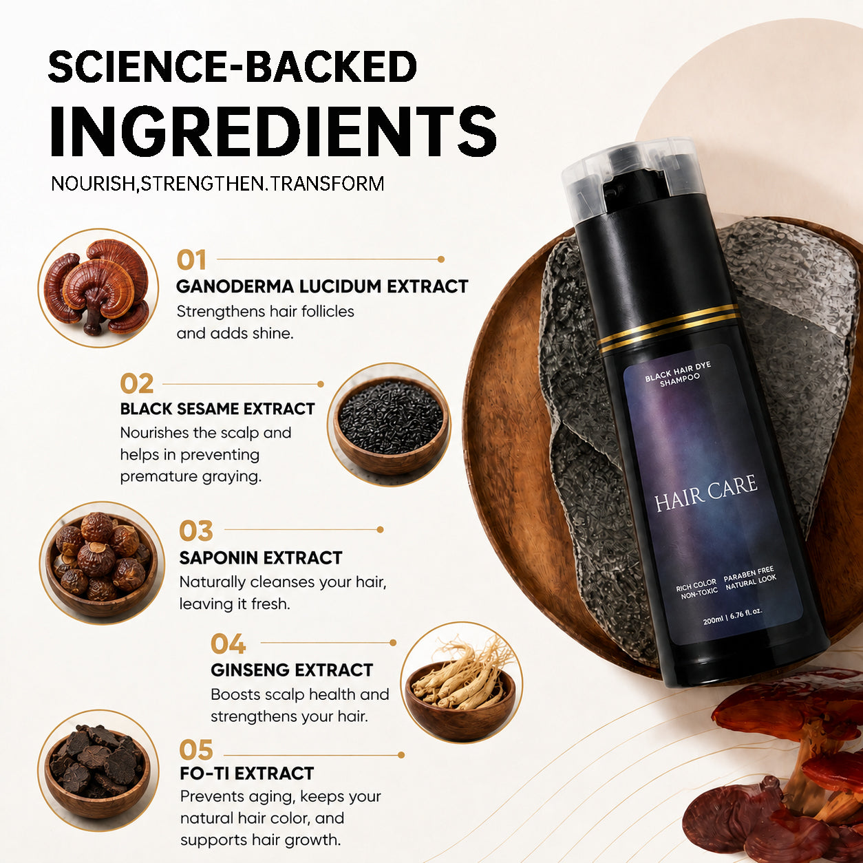 Viralaluna Instant Dye Shampoo