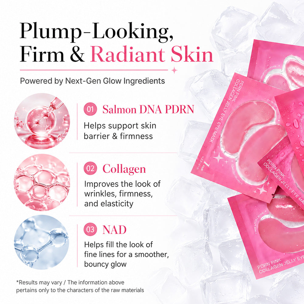 PDRN Pink Collagen Jelly Eye Mask