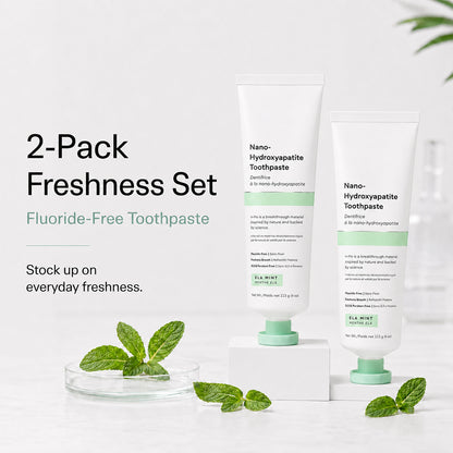 Nano-Hydroxyapatite Toothpaste, Fluoride Free Toothpaste, Appropriate for Sensitive Teeth🦷