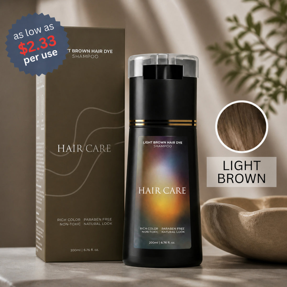 Viralaluna Instant Dye Shampoo