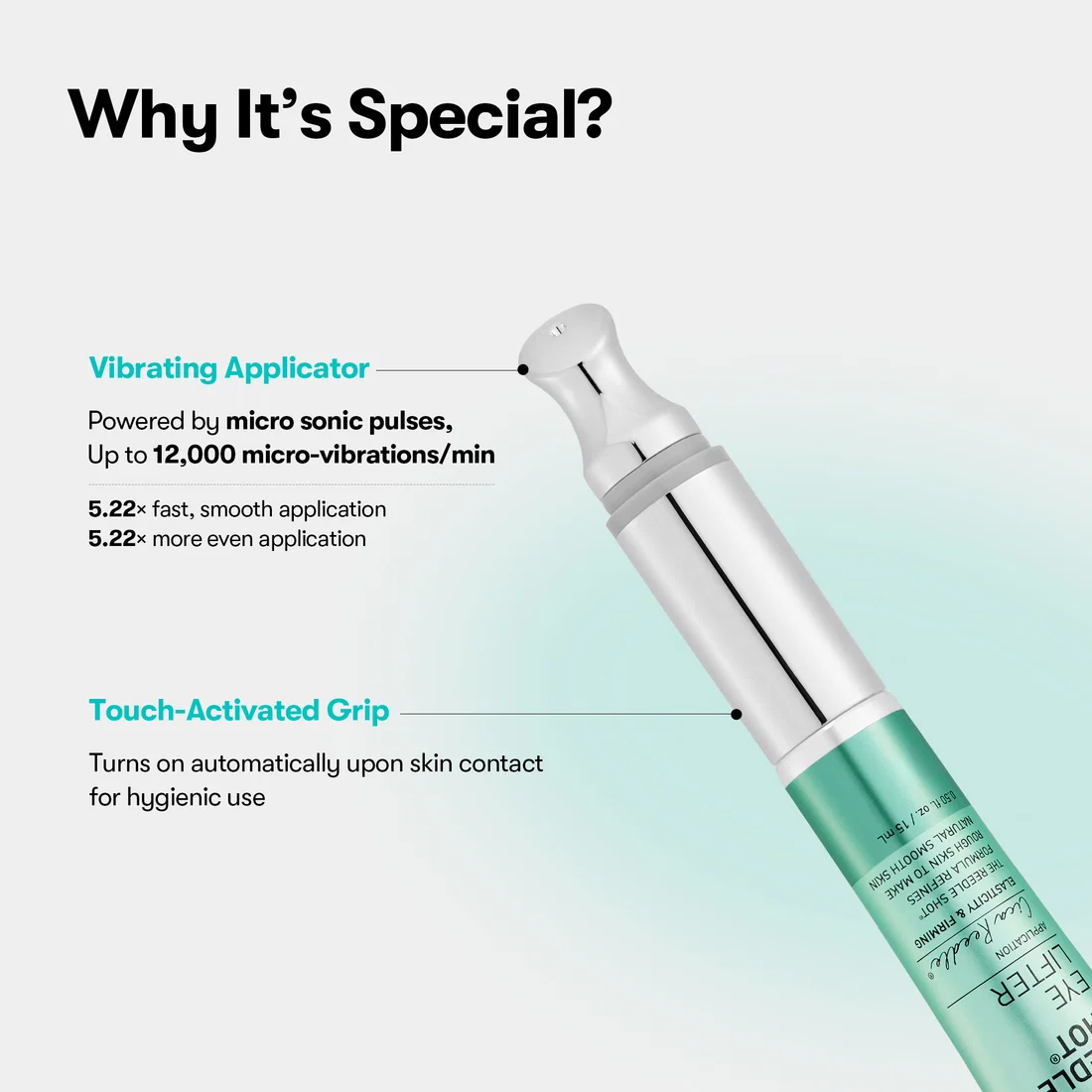 #1Viral PDRN Micro-Vibration Eye Applicator Cream