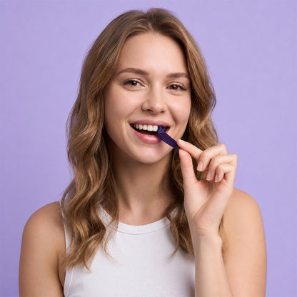 Viralaluna™ Purple Teeth Whitening Strips