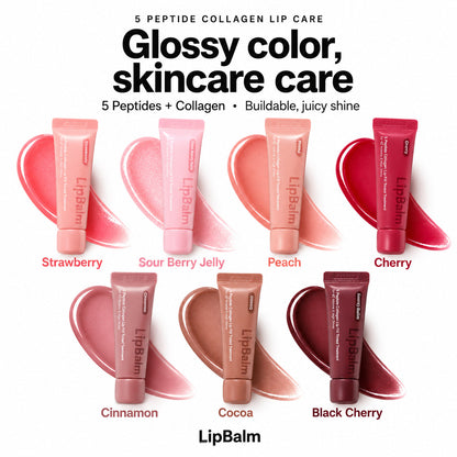 Skincare-Grade LIP CARE with 5 PEPTIDES